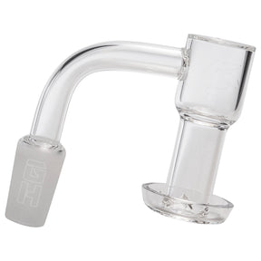 Glasshouse Full Quartz Terp Vacuum Kit, 90-degree male joint, 14mm, clear view