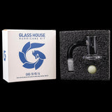 Glasshouse Hurricane Cyclone Quartz Banger Kit with Carb Cap and Packaging