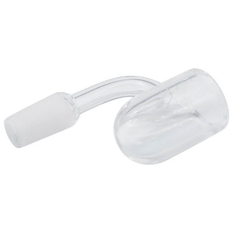 Glasshouse 25mm Quartz Banger with Rounded Base and Concave Flattop - Side View