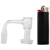 Glasshouse Mini Quartz Terp Vacuum Kit, 14mm Male Joint, with Lighter for Scale