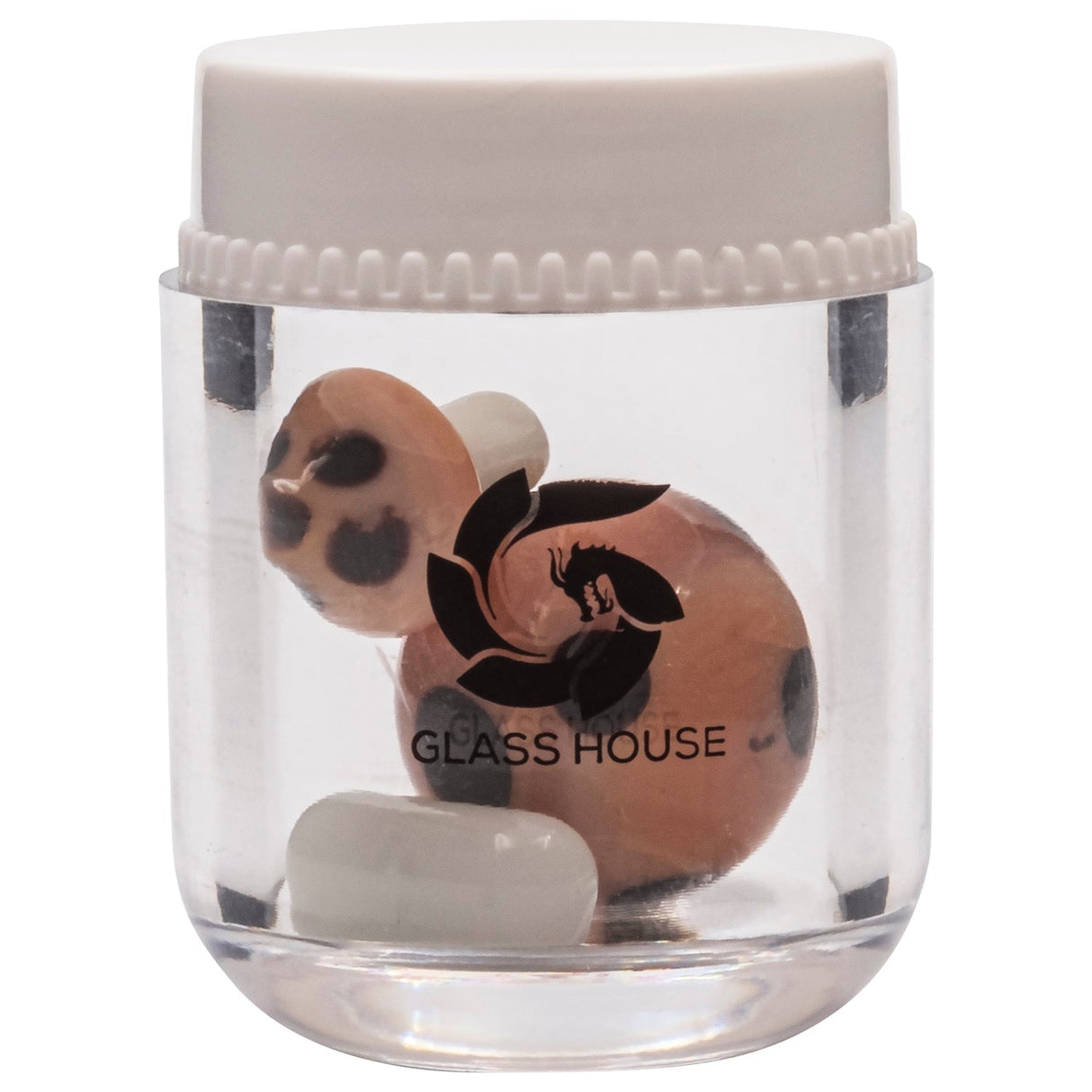 Glasshouse Mushroom Terp Kit - Borosilicate Glass Carb Cap Front View