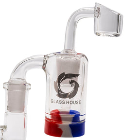 Glasshouse Quartz Reclaim Kit with 90 Degree Male Joint and Dual Silicone Dishes