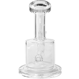 Glassic Mini Inline Dab Rig, compact banger hanger design, 14mm female joint, USA made