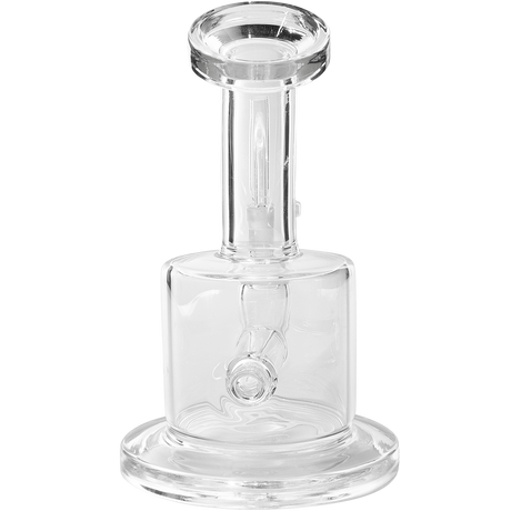 Glassic Mini Inline Dab Rig, compact banger hanger design, 14mm female joint, USA made