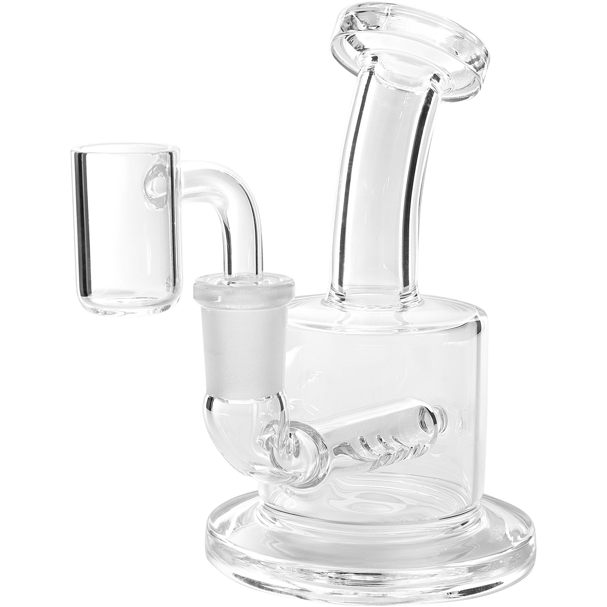Compact Dab Rig Glassic Mini Inline Dab Rig – DankGeek