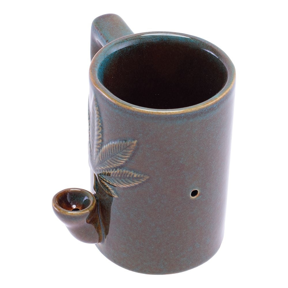 Glazed & Dazed Leaf Pipe Mug | 8oz