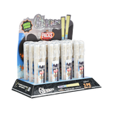 Glones x Packs Natural Pre-Rolled Cones + Glass Tips| 12pk Display
