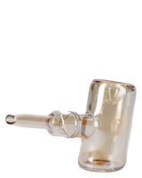 Valiant Distribution Gold Fumed Sherlock Pipe, 5 Inch, with Color Changing Borosilicate Glass