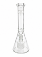 Golden Goat glass beaker bong with built-in tree percolator and ice pinch