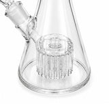 Golden Goat glass beaker bong with built-in tree percolator - alternate view 2