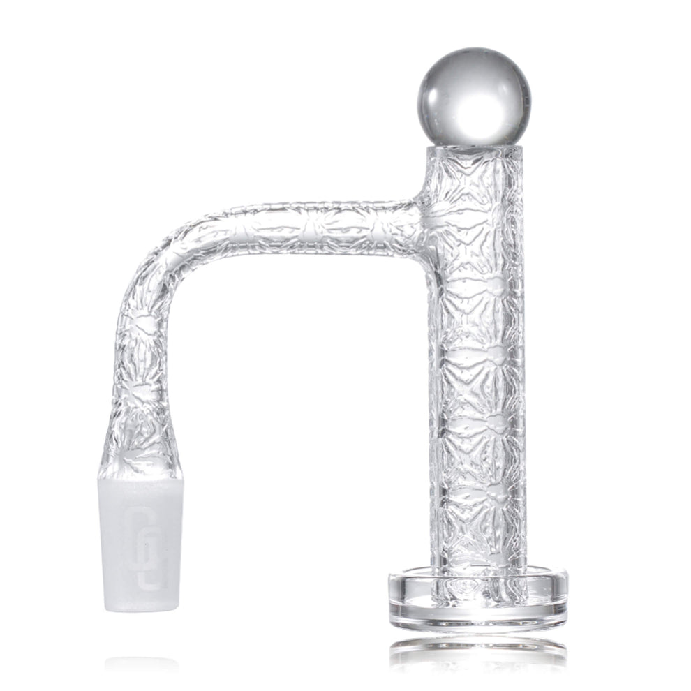 Golden Goat Engraved Control Tower Quartz Banger Kit