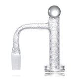 Golden Goat Engraved Control Tower Quartz Banger Kit
