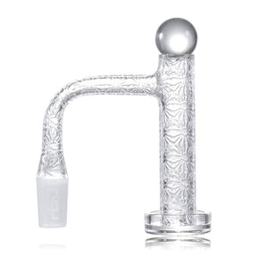 Golden Goat Engraved Control Tower Quartz Banger Kit