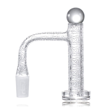Golden Goat Engraved Control Tower Quartz Banger Kit