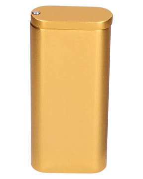 Valiant Distribution Golden One-Hitter Dugout - 4in Front View on Seamless White