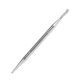 Grade 2 Titanium Vape Tool Dabber, 4.25" length, for concentrates, angled side view