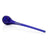 GRAV 10" Gandalf Hand Pipe in Blue - Side View on Seamless White Background