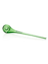 GRAV 10" Gandalf Hand Pipe in Green - Side View on White Background