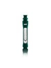 GRAV 12mm Taster with Silicone Skin in Dark Teal, front view on white background, portable design for dry herbs