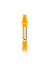 GRAV 12mm Taster with Mustard Yellow Silicone Skin - Front View for Dry Herbs