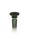 GRAV 14mm Basin Bowl in Smoke color, front view on a seamless white background, perfect for bongs and dab rigs.