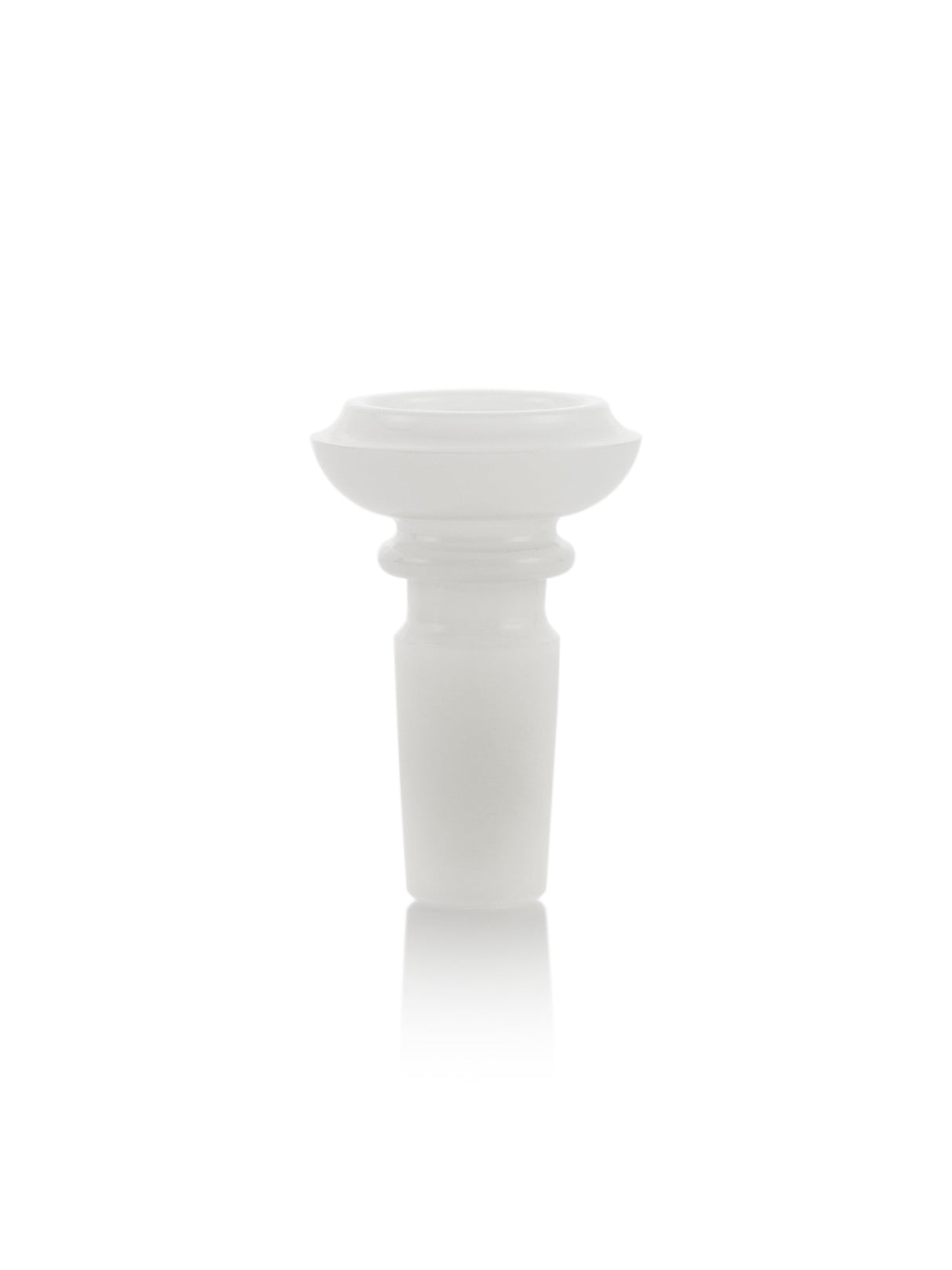 GRAV 14mm Basin Bowl in White - Front View on Seamless White Background