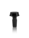 GRAV 14mm Caldera Bowl in Black - Borosilicate Glass Bong Accessory Front View