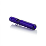 GRAV 5" Mini Steamroller in Blue - Compact Borosilicate Glass Hand Pipe