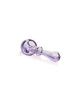 GRAV Bauble Spoon in Lavender - Heavy Wall Borosilicate Glass Hand Pipe for Dry Herbs, 4.5" Length