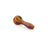 GRAV Bubble Trap Spoon in Amber - Compact 4" Hand Pipe with Artistic Design