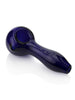 GRAV Classic Spoon Hand Pipe in Blue, 4" Compact Borosilicate Glass, Side View