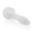 GRAV Classic Spoon Hand Pipe in White - 4" Portable Borosilicate Glass with 4mm Thickness