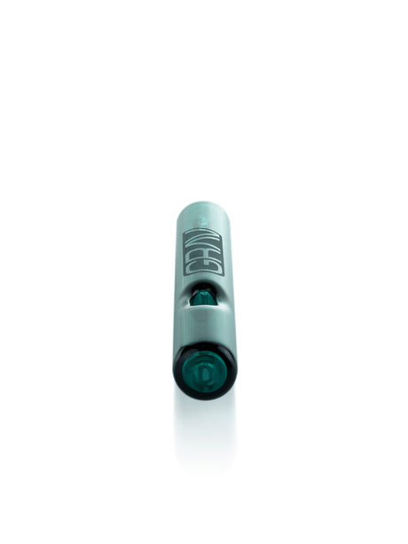 GRAV Classic Steamroller in Green - Borosilicate Glass Hand Pipe Front View
