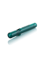 GRAV Classic Steamroller in Green, 7" Borosilicate Glass Hand Pipe with 25mm Diameter, Side View