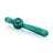 GRAV Deco Steamroller in Lake Green - Compact 5.5" Hand Pipe with Deep Bowl - Side View