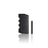 GRAV Dugout in Black - Compact 3.5" Aluminum Hand Pipe with Storage - Front View