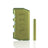 GRAV Dugout in Chartreuse - Aluminum Hand Pipe with Compact Design, 3.5" Front View