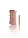 GRAV Dugout in Rose Gold - Compact Aluminum Hand Pipe with Storage - 3.5" Front View