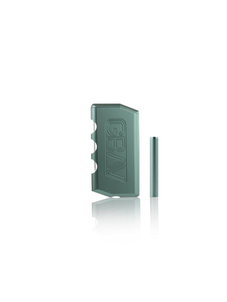 GRAV Dugout in Sea Green with Aluminum Body and Compact Design - Front View