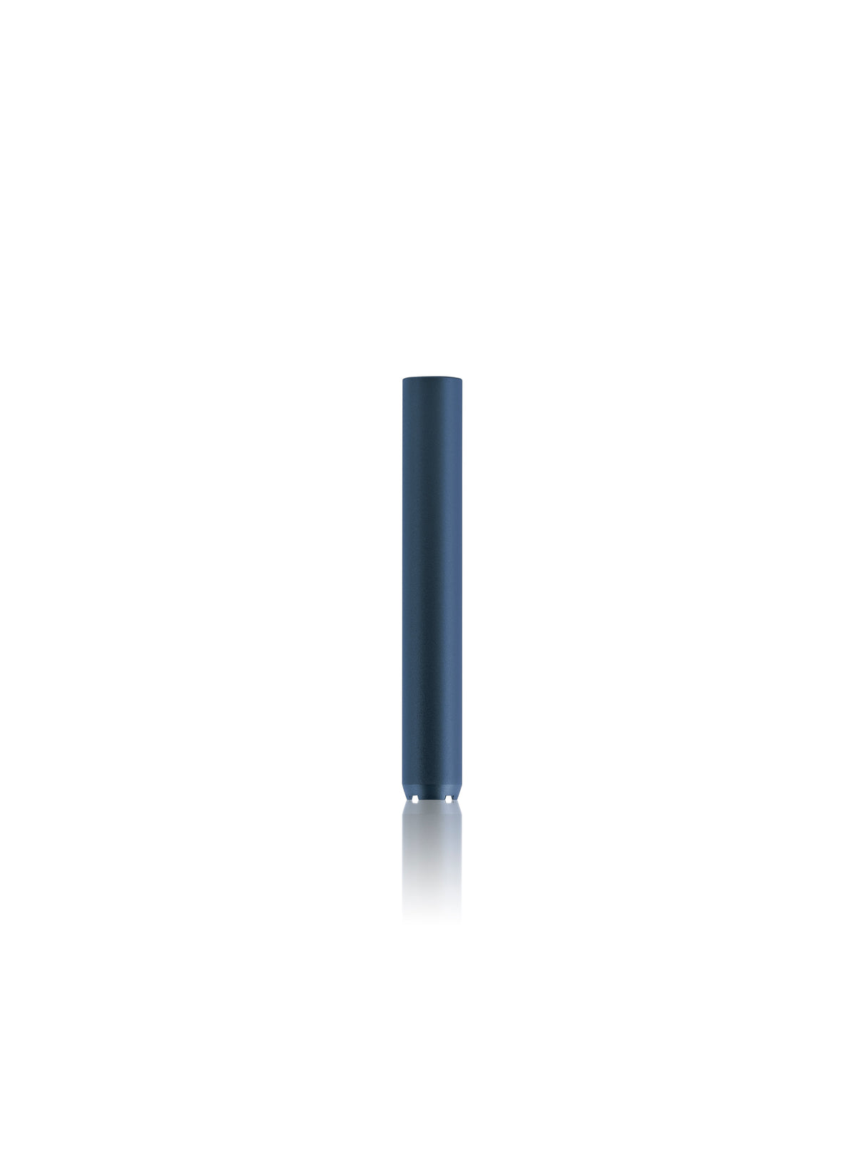 GRAV Dugout Taster in Midnight Blue, Aluminum Hand Pipe, Front View on White Background