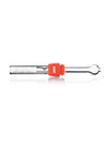 GRAV Glass Blunt with Silicone Grommet in Scarlet Orange, Portable 4" Hand Pipe