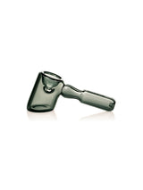 GRAV Hammer Hand Pipe in Smoke Grey - Durable Borosilicate Glass - Side View