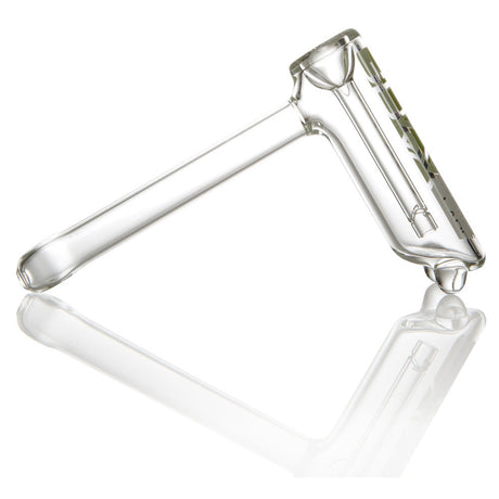 GRAV Labs Basic Hammer Bubbler, 3 Inch, Borosilicate Glass, Side View on White Background