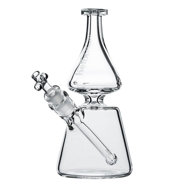 GRAV Helix Beaker Water Pipe 8.75" Clear Borosilicate Glass with 14mm Female Joint