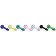 Assorted GRAV Labs Mini Spoons - Compact 3.25-inch Borosilicate Glass Pipes in Various Colors