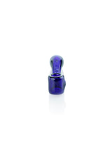 GRAV Large Sherlock Hand Pipe in Blue - Front View on White Background