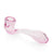 GRAV Large Sherlock in Pink - Side View of Compact Hand Pipe for Dry Herbs