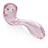GRAV Mini Sherlock Hand Pipe in Pink - Compact 4" Borosilicate Glass - Side View