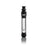 GRAV Octotaster with Silicone Skin 12mm in Black, Front View, Portable Borosilicate Glass Chillum