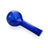 GRAV Pinch Spoon Hand Pipe in Blue - Compact Borosilicate Glass - Top View